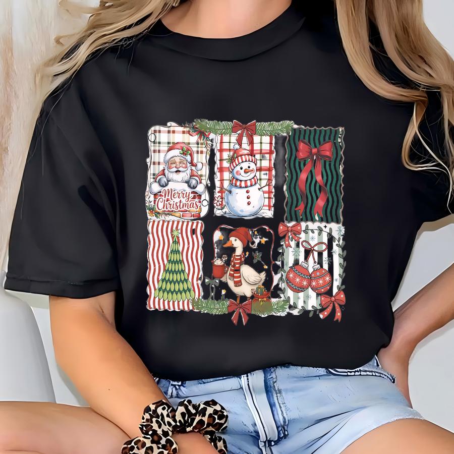 Gildan Sweatshirt, Christmas Crewneck, Coquette Holiday Pullover T-shirt