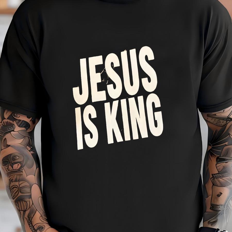 Jesus Is King Camo Tee T-shirt
