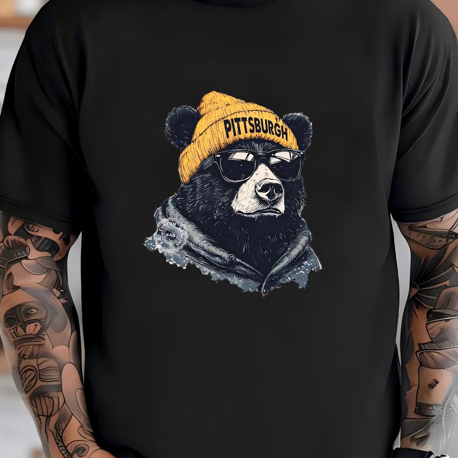 Pittsburgh Football Mascot Sweatshirt: Steel Game Day Crewneck T-shirt