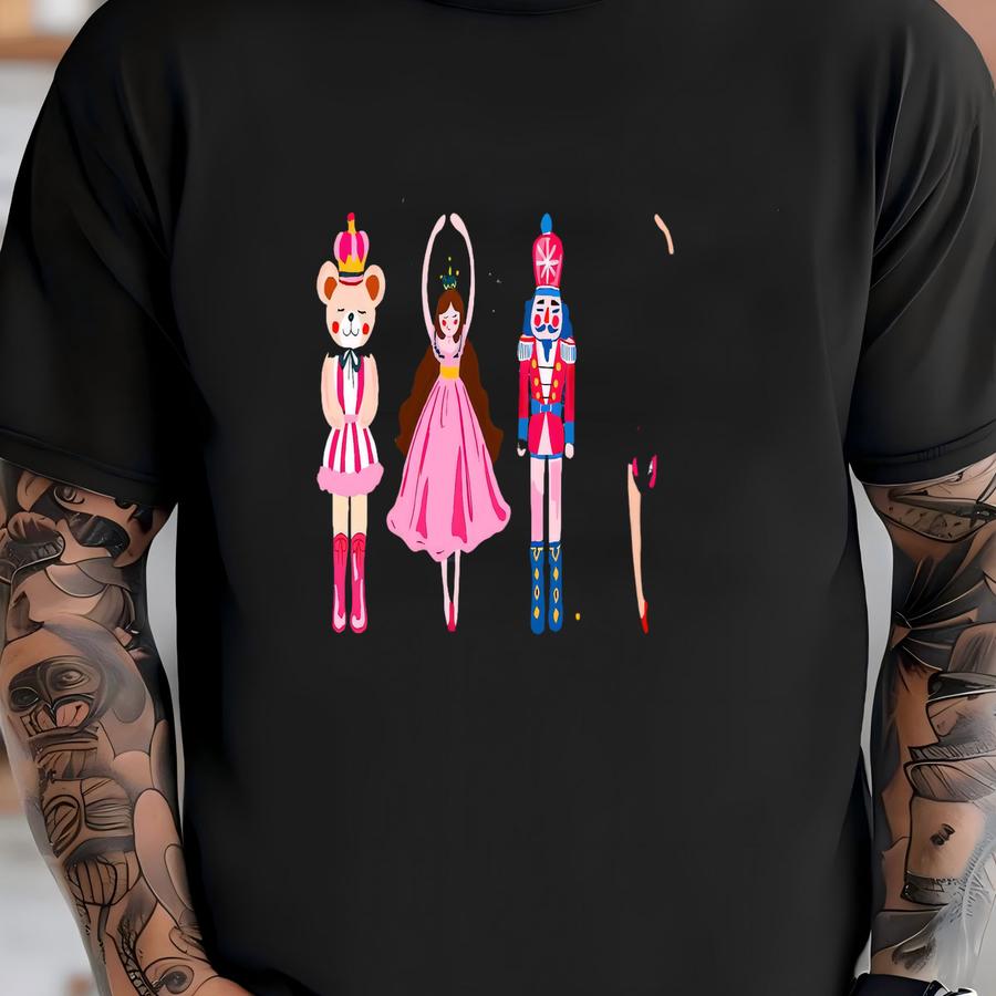 ® Shirt, Preppy Tis The Season Nutcracker Ballet Shirt, Ballet Dancer Shirt, Christmas Ballet Tee, Christmas Nutcracker, Xmas T-shirt