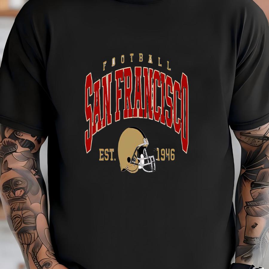 San Francisco Football Shirt: Game Day Tee T-shirt