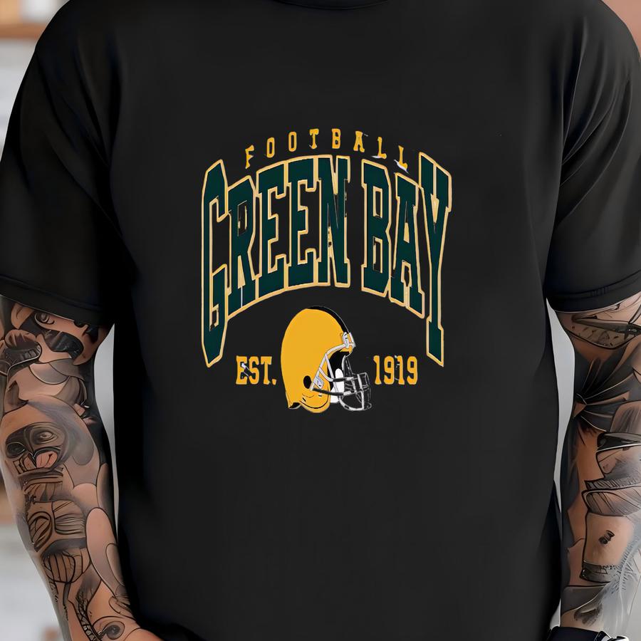 Green Bay Football Shirt: Unisex Game Day Tee T-shirt