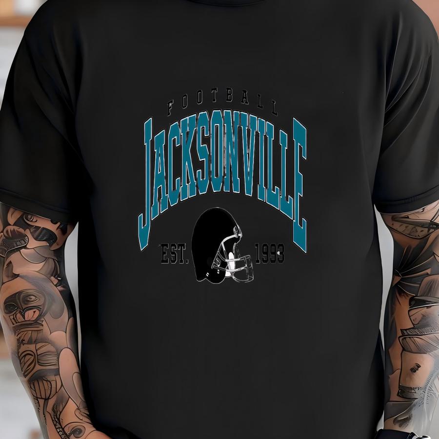 Jacksonville Football Shirt: Unisex Jacksonville Crewneck, Game Day Tee T-shirt