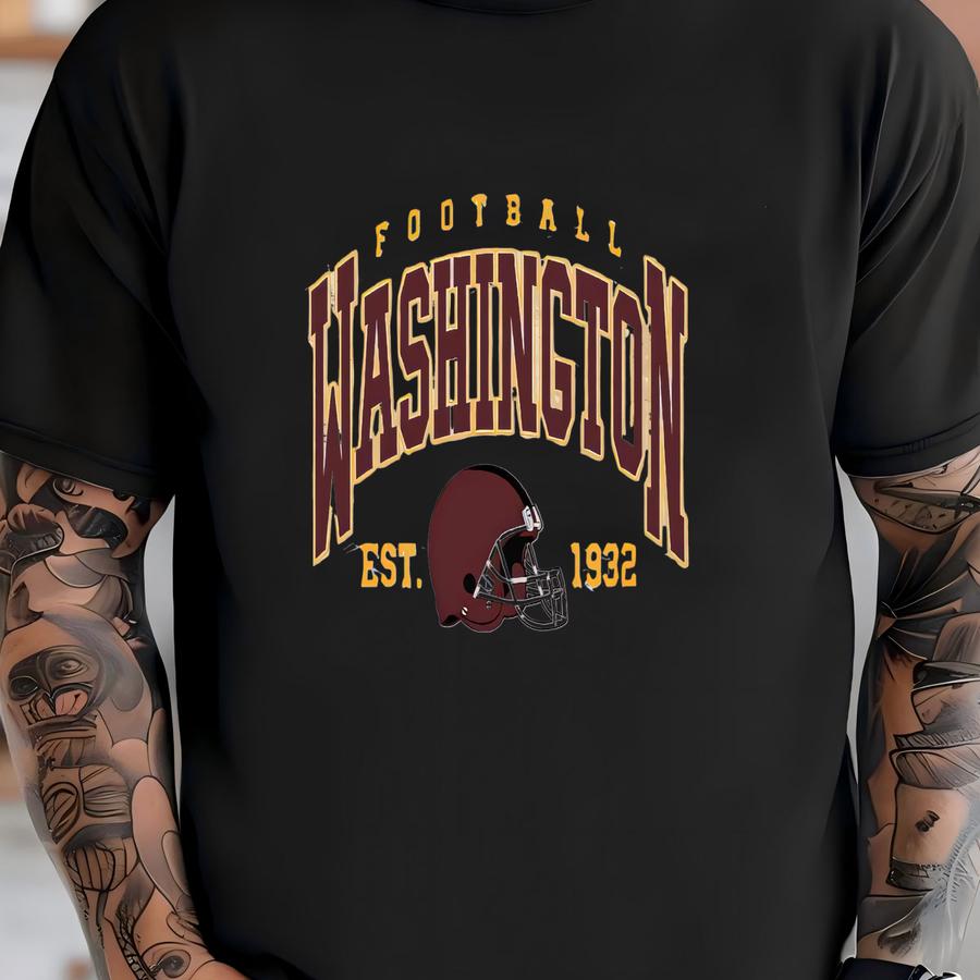 Vintage Washington Football Shirt: Retro Game Day Tee, Hoodie T-shirt