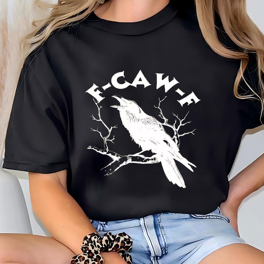 Black Bird Sweatshirt: Funny Crow Hoodie, Raven Lover Gift T-shirt