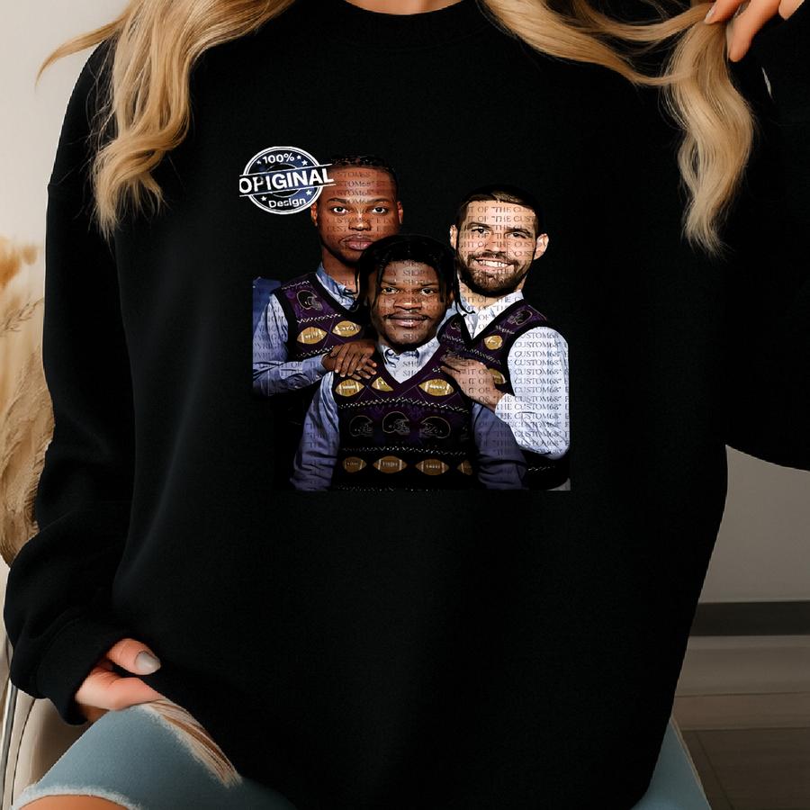 Derrick Henry Mark Andrews Baltimore T-shirt, Step Brothers Football Tee, Funny Ugly Christmas Sweater Shirt, Ravens Football Sweatshirt