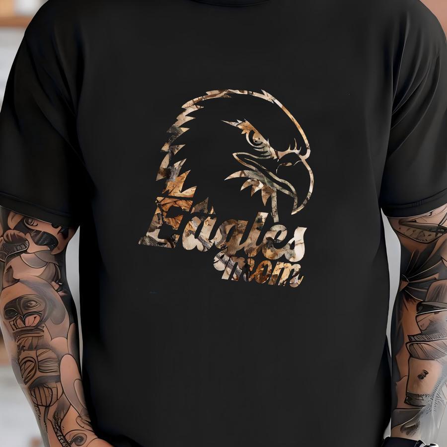 Eagles Mom Camo Hoodie / Sweatshirt: , Sports Fan Apparel T-shirt