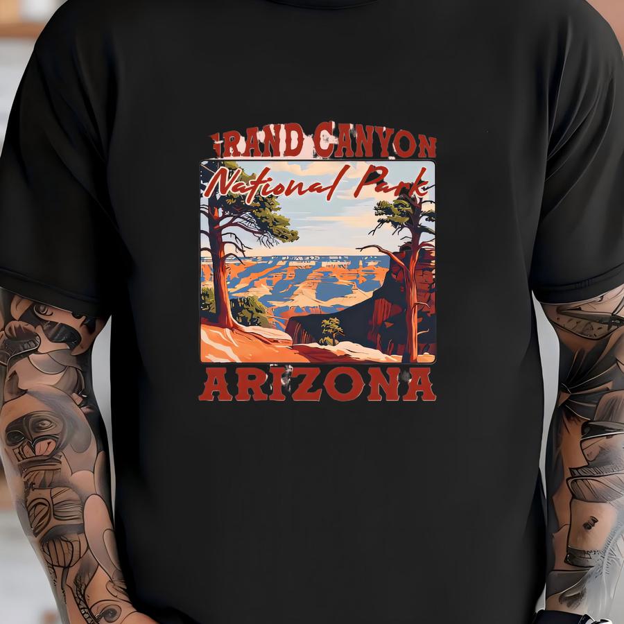 Grand Canyon Hoodie, Grand Canyon National Park Hoodie, Arizona Sweatshirt, Hiking Shirt, National Park Tee, Arizona Dessert Shirt T-shirt