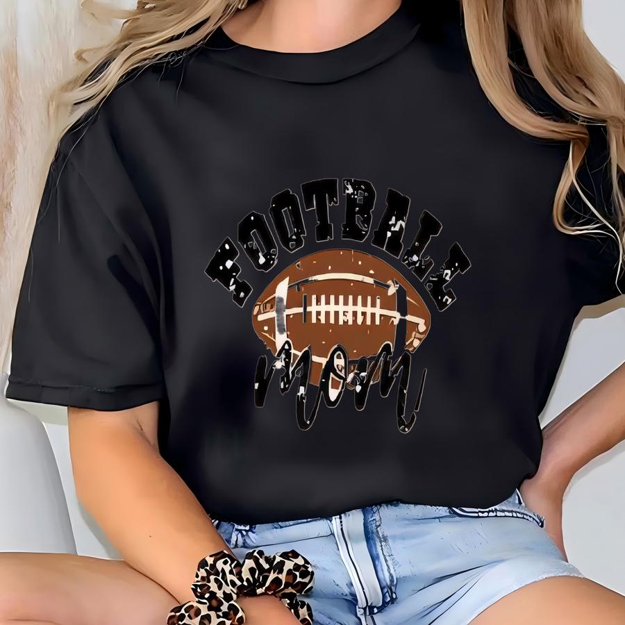 Football Mom Shirt, Football Lover Gift For Mom, Football Mama Shirt, Mom Football Tee T-shirt