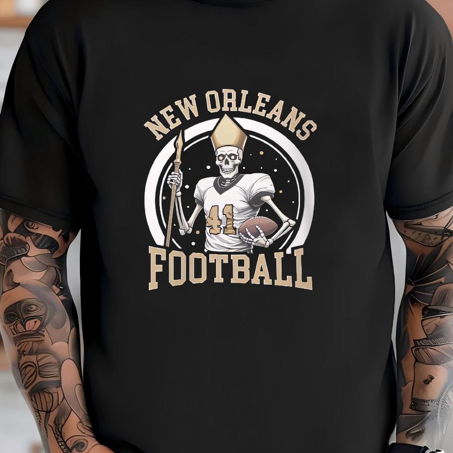 Vintage New Orleans Football Hoodie: Retro Big Easy Fan Gift T-shirt