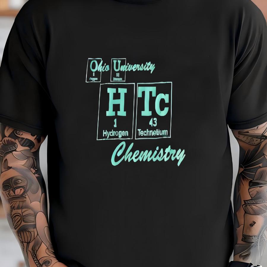 Y2k Ohio State University Chemistry Black Shirt Small T-shirt