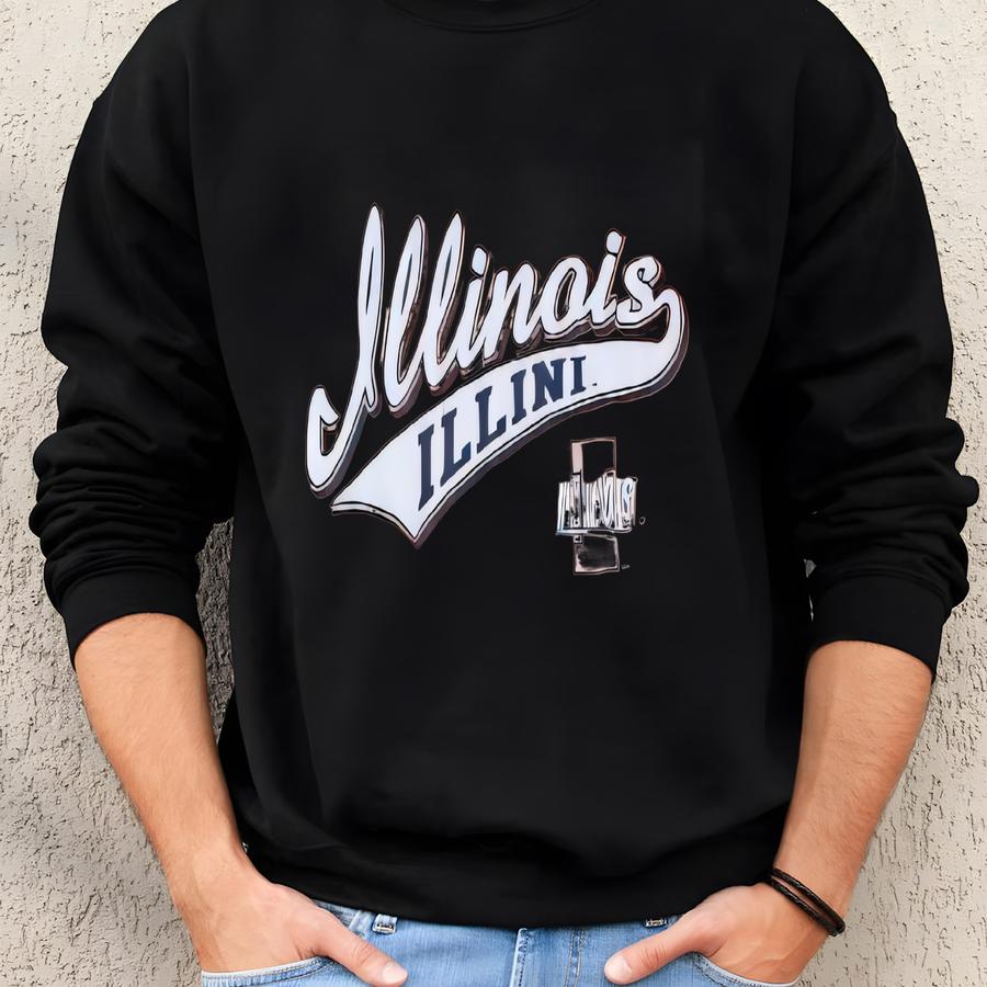 Vintage Fighting Illini Illinois Tye Dye Shirt Xxl Sweatshirt