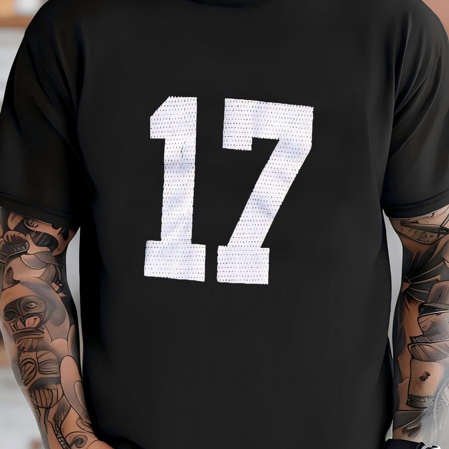 Vintage 00’s New York Giants Crop Style Football Jersey #17 Small T-shirt