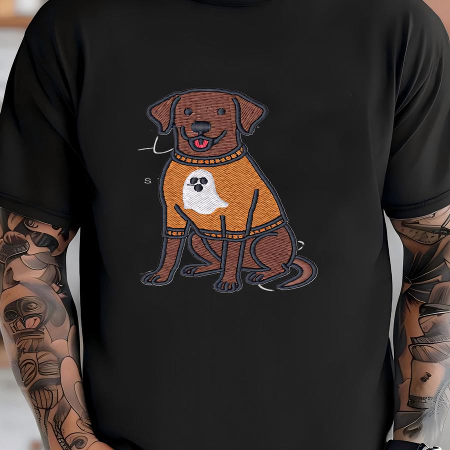 Spooky Labrador Y Download (4 Inch) T-shirt