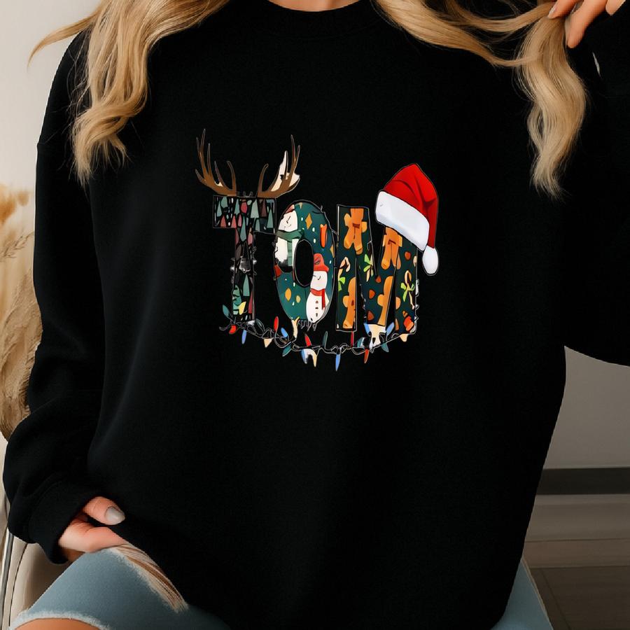 Custom Christmas Family Name 2025 Shirt, Christmas 2025 Shirt, Christmas Family Pajamas, Christmas Shirts, Personalized Christmas Shirt Sweatshirt