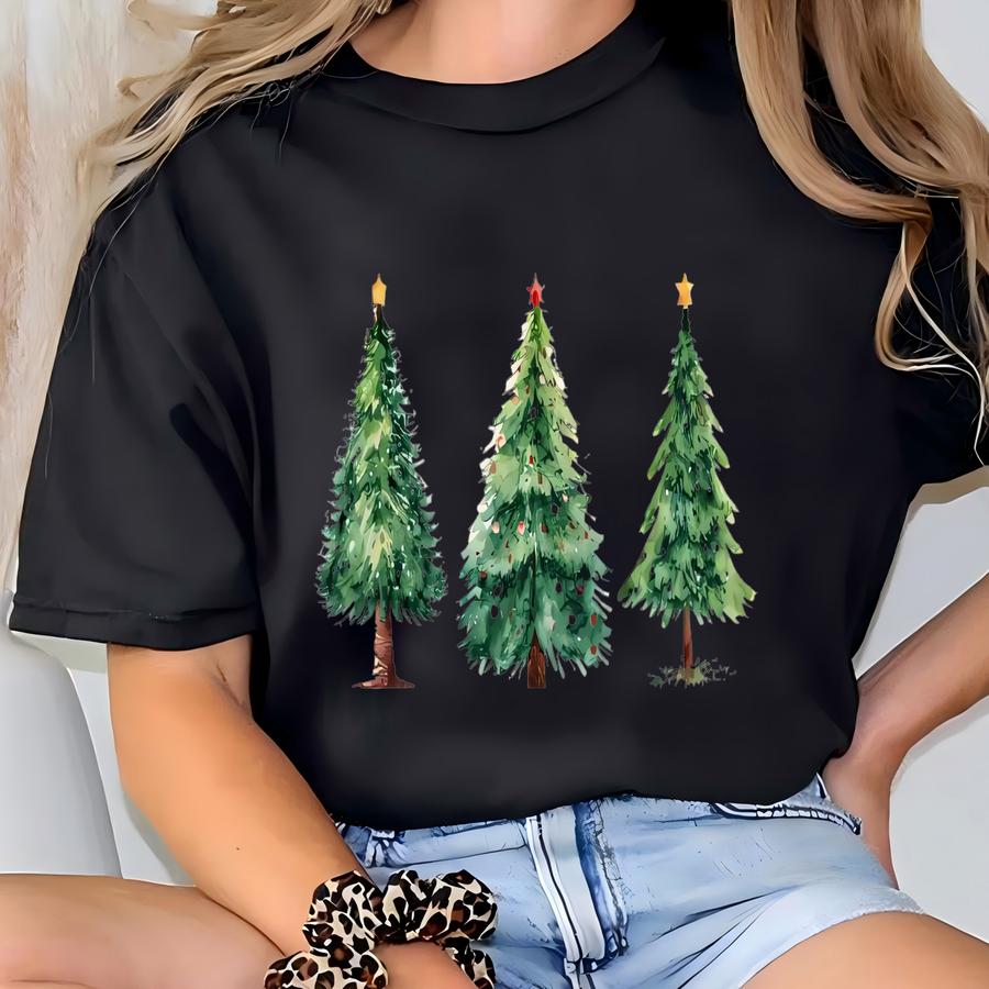 Christmas Tree Shirt: Pine Tree Nature Lover Tee T-shirt