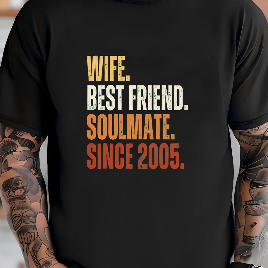 Custom Anniversary Shirt - Husband Since [year] - Tee T-shirt