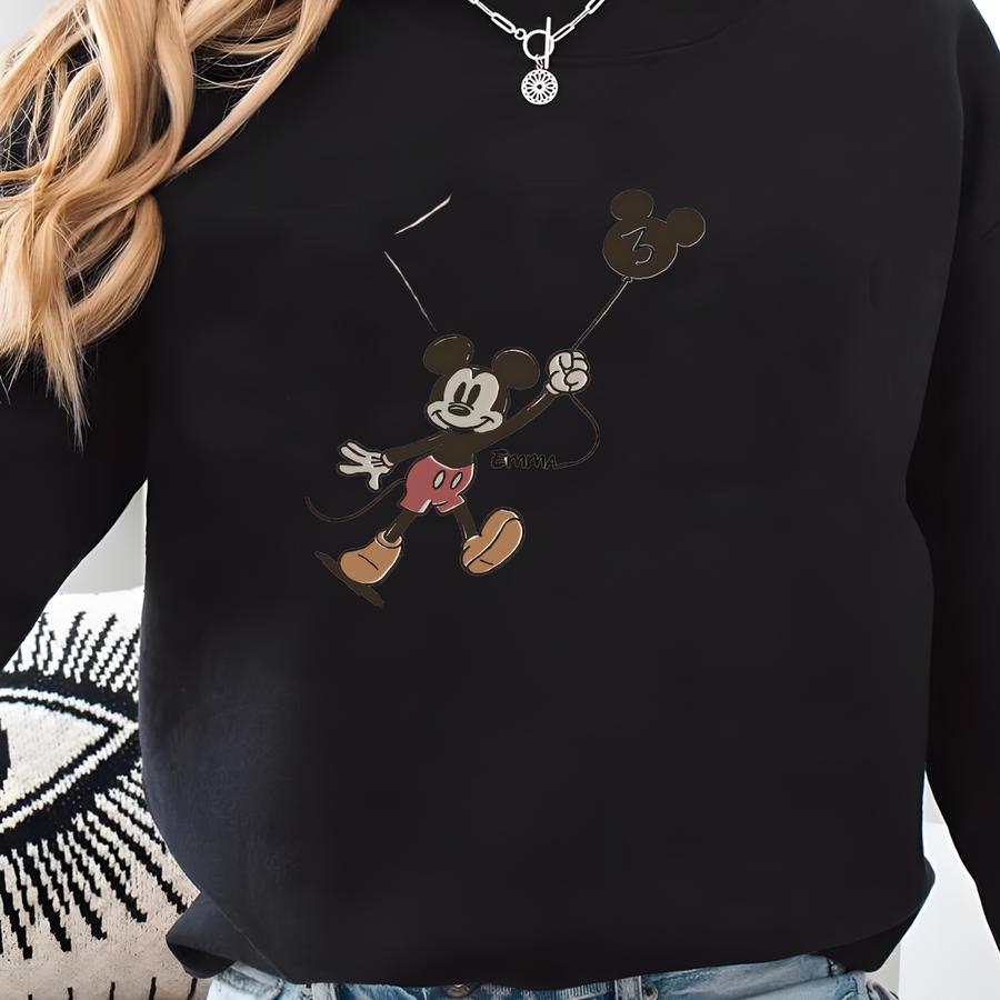 Custom Mouse Birthday Shirt: Personalized Land Family Tee Sweatshirt