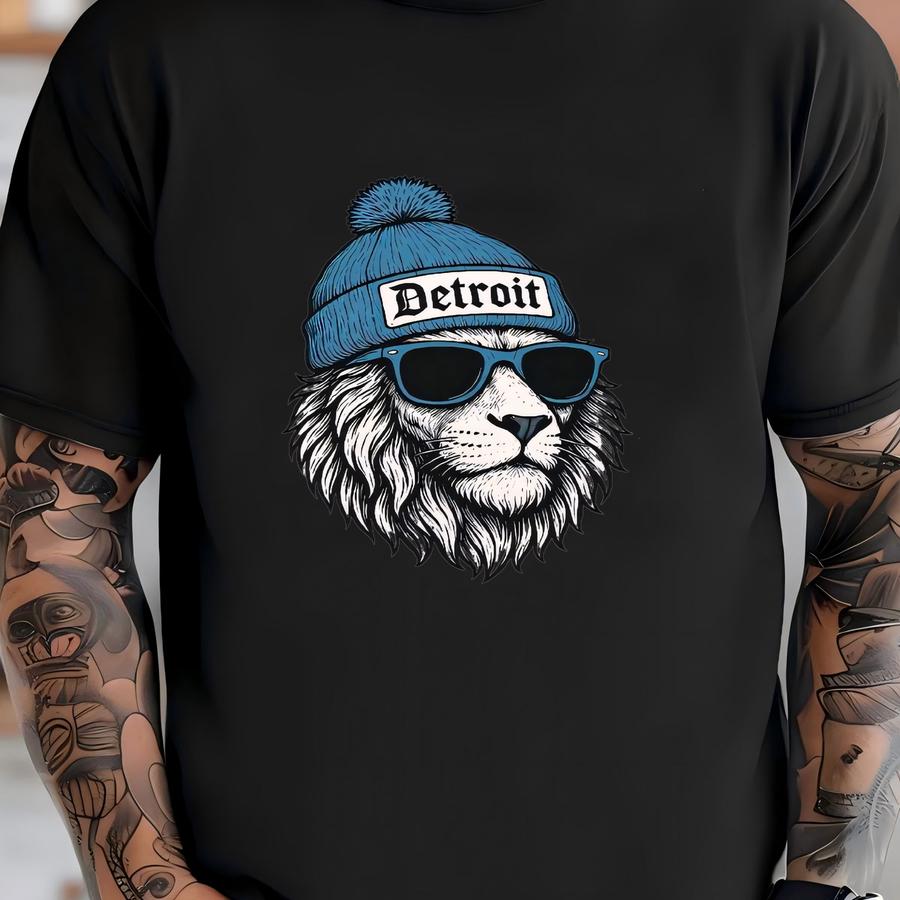 Detroit Football Sweatshirt, Detroit Football Sports Gear, Detroit Game Day Shirt, Detroit Football Varsity Shirt, Mascot Game Day Tee T-shirt