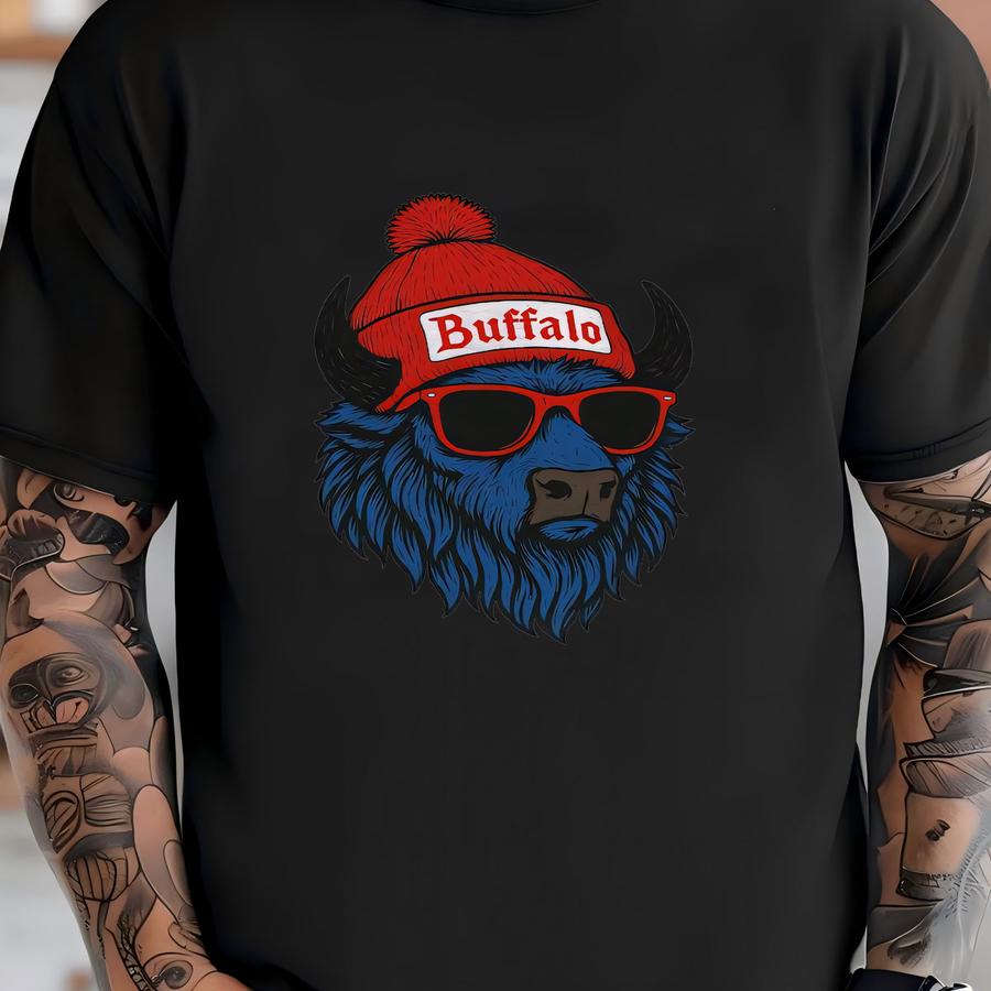 Buffalo Football Crewneck Sweatshirt, Sunday Football, Bil Football Shirt, Game Day Shirt, Buffalo Sweater, Buffalo Bil Football Fan Gift T-shirt