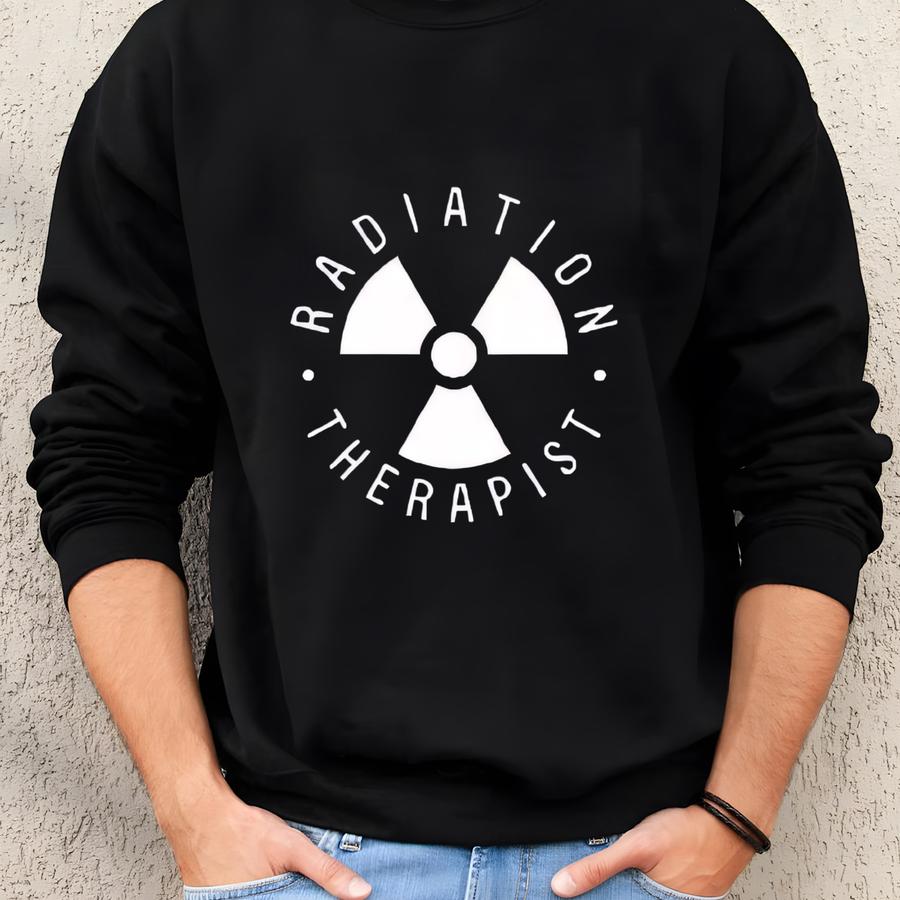Radiation Therapist Quarter Zip Sweatshirt, Oncology Gift Shirt, 12485 Sweatshirt