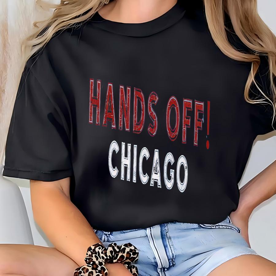 ® Ręce Z Koszulki Chicago, Antypolityczna Koszulka Protestowa, Koszulka Aktywista Chicago, Dar Zwolenników, Oświadczenie Oporu Kostium