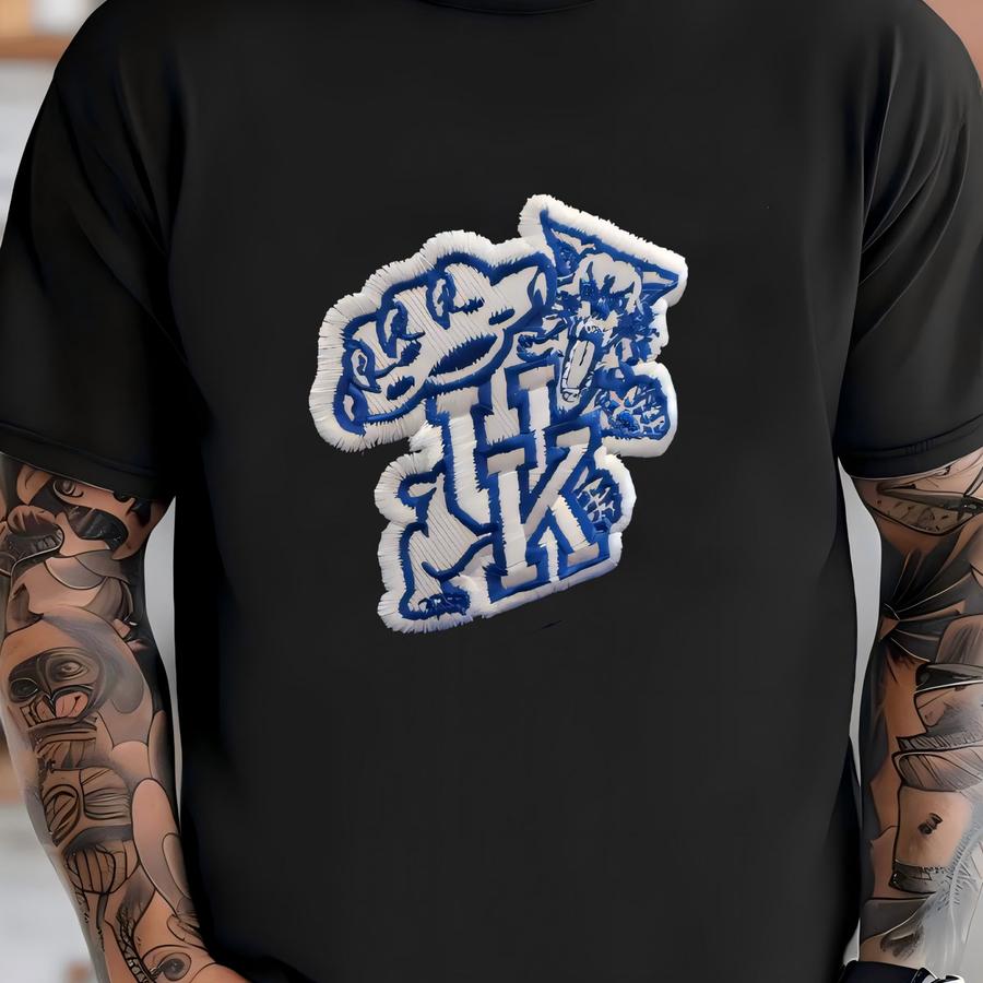 Vintage University Of Fitted Hat 7 1/4 White Blue Uk Flat Bill T-shirt