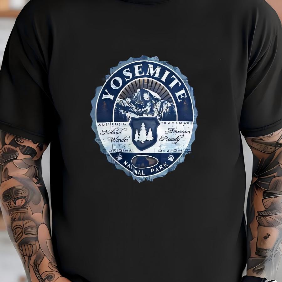 Vintage Y2k National Park Big Print Crewneck Sweatshirt Size S/m T-shirt