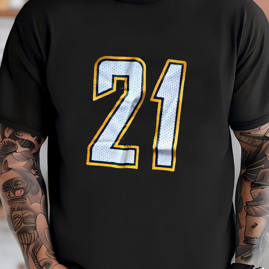 Vintage 00’s San Diego Chargers #21 Tomlinson Reebok Custom Crop Jersey T-shirt