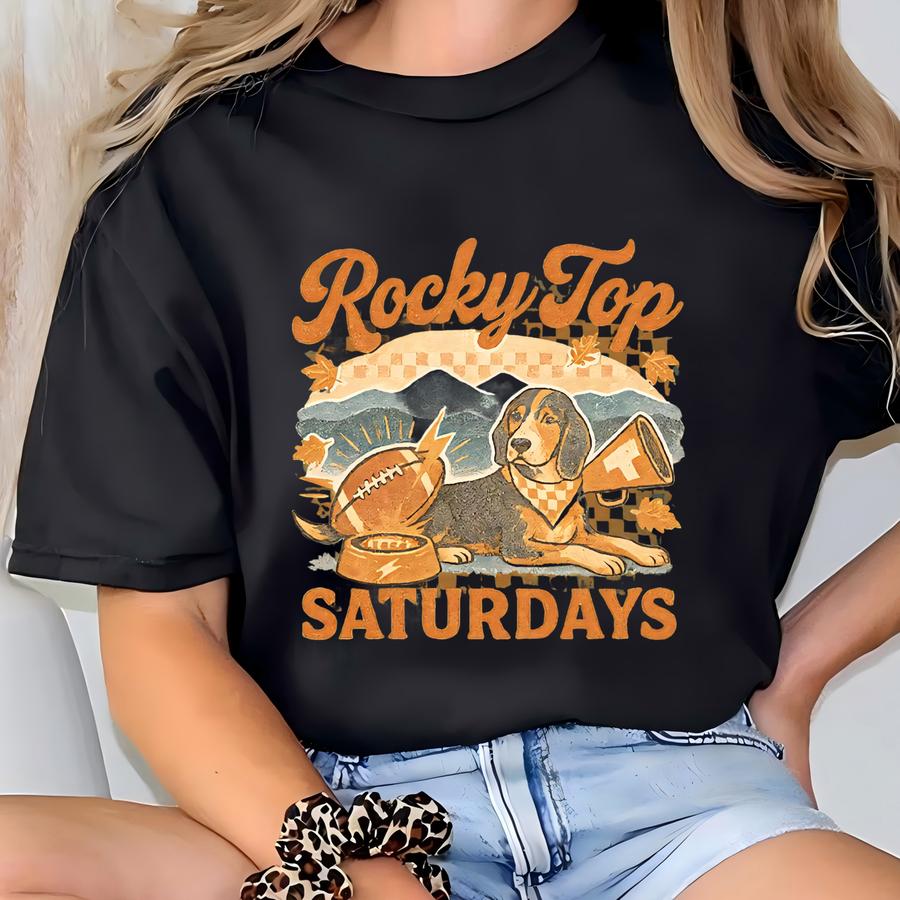 Rocky Top Tennessee Football Sweatshirt, Tennessee, Football Mascot Sweatshirt, Tennessee Lover Gift, Tennessee Preppy Mascot Tee T-shirt