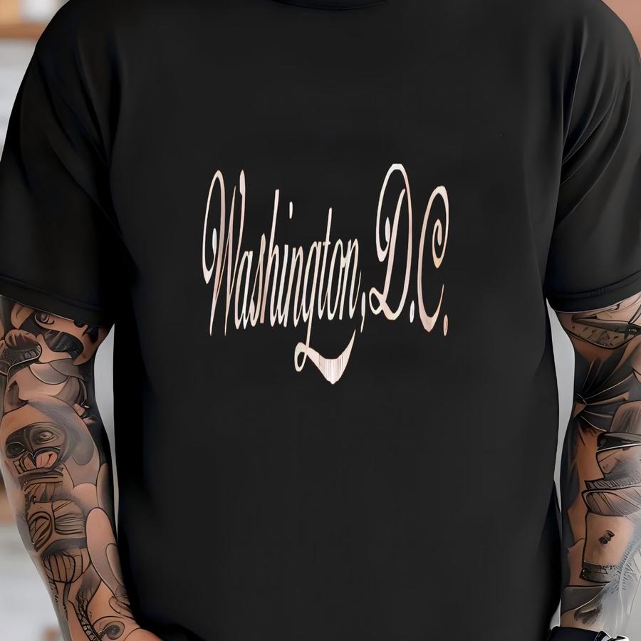 Medium, 1970s Washington Dc Shirt T-shirt