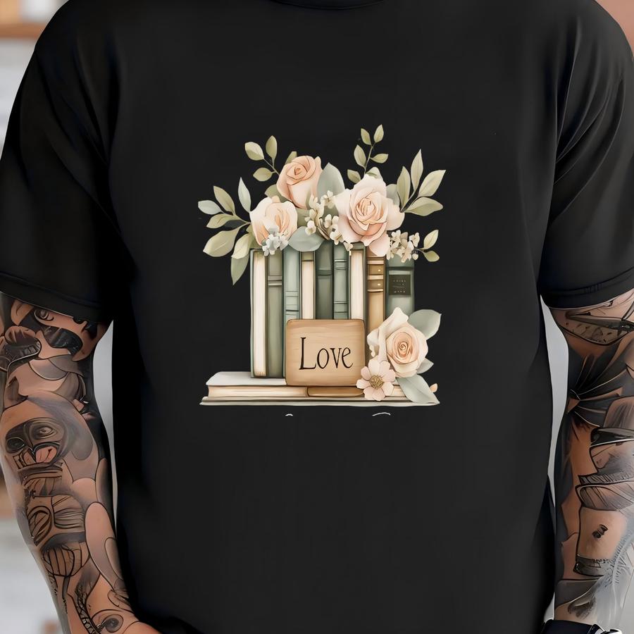 Botanical Wildflower Sweatshirt, Flower Shirt, Nature Lovers Hoodie, Unisex And Plus Size Cottagecore Shirts, Teacher Shirt T-shirt