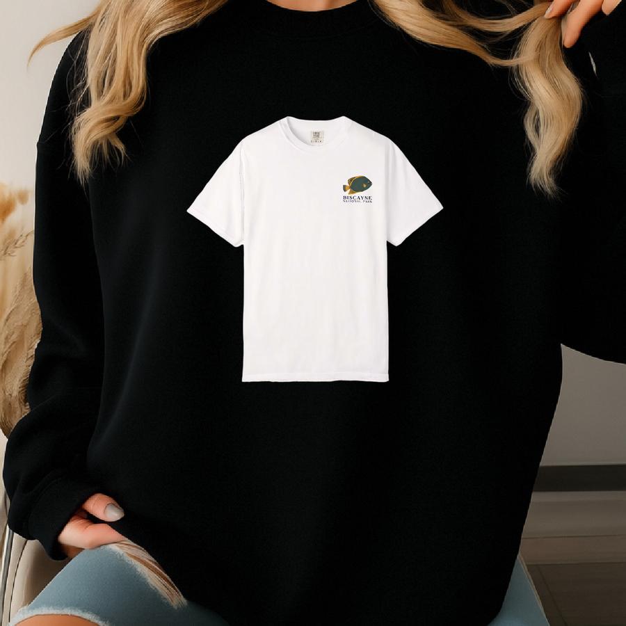 Unisex Garment-dyed T-shirt Sweatshirt