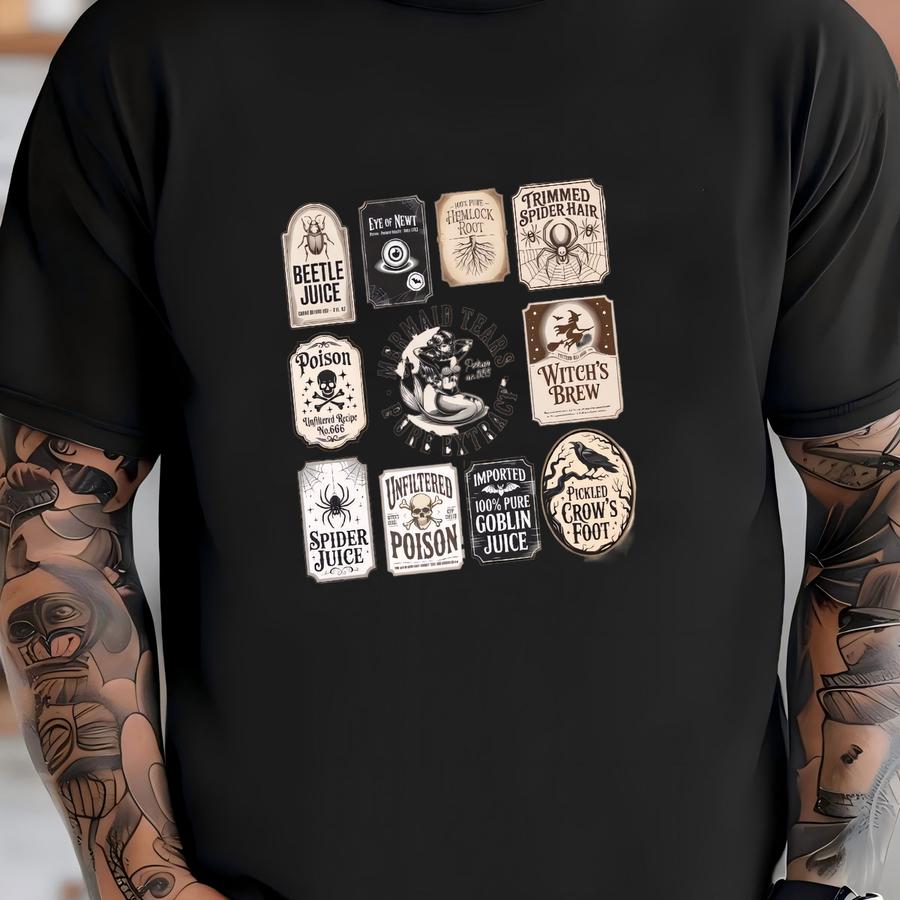 Spooky Stamps Halloween Gildan Sweat Shirt, Cute Postage Stamps Tee, Spooky Season Hoodie, Unisex Ghost Aesthetic Fall Shirt, S-5xl T-shirt