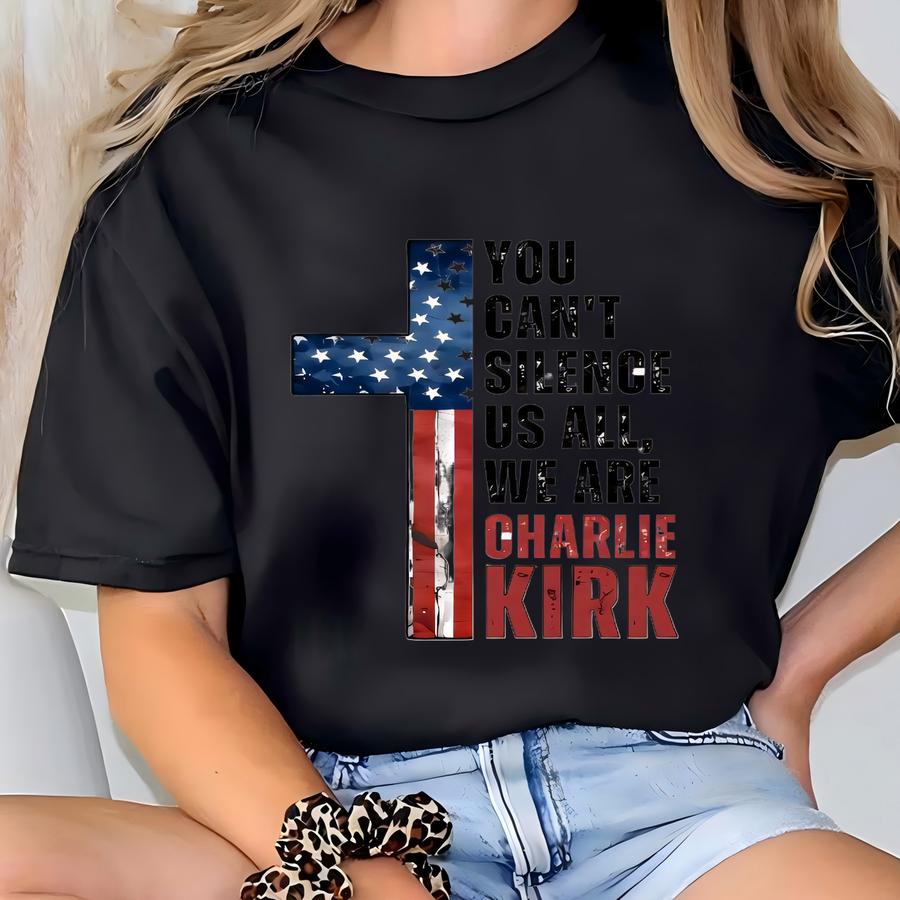 You Can’t Silence Us Shirt, Free Speech Tee, Patriotic American Flag Sweatshirt, Justice For , Freedom Shirt T-shirt