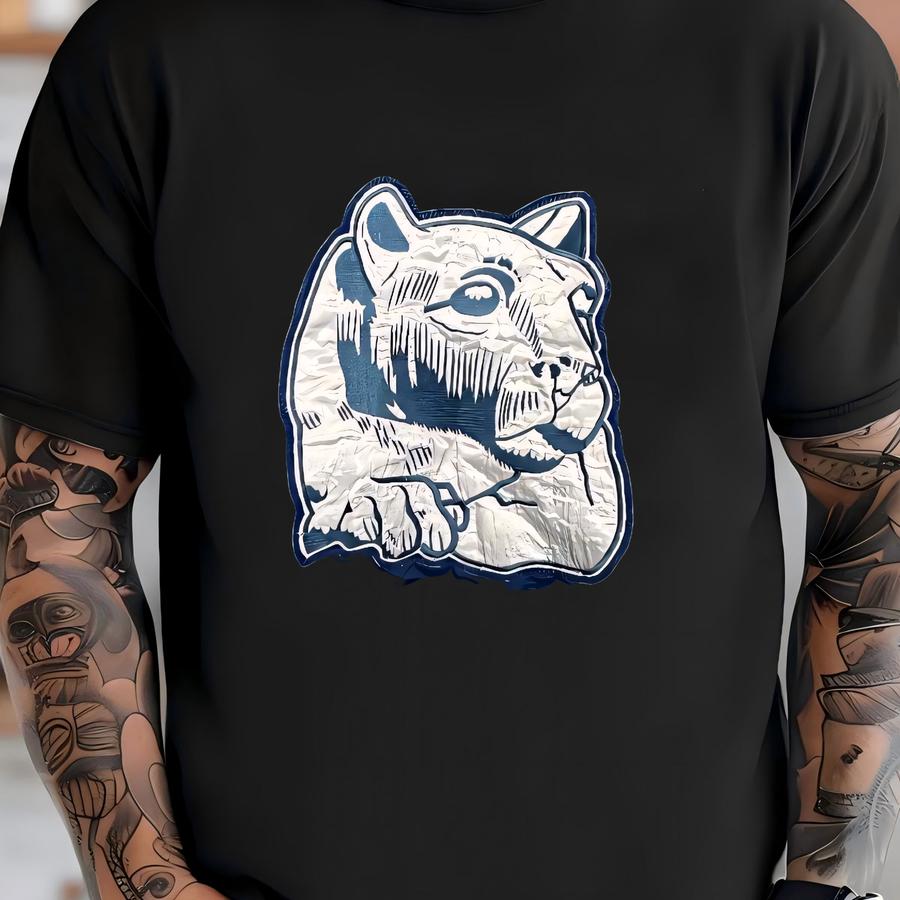 Vintage 1990s Starter Penn State Nittany Lions Classic Logo Zip Up Puffer College Jacket (size Adult Xl) T-shirt