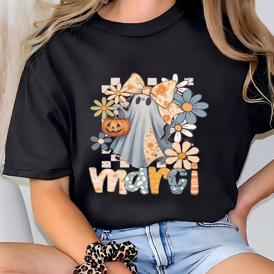 Custom Tee | Eco-friendly Treat | Fall Festival Accessory| Personalized Canvas | Halloween Tote T-shirt