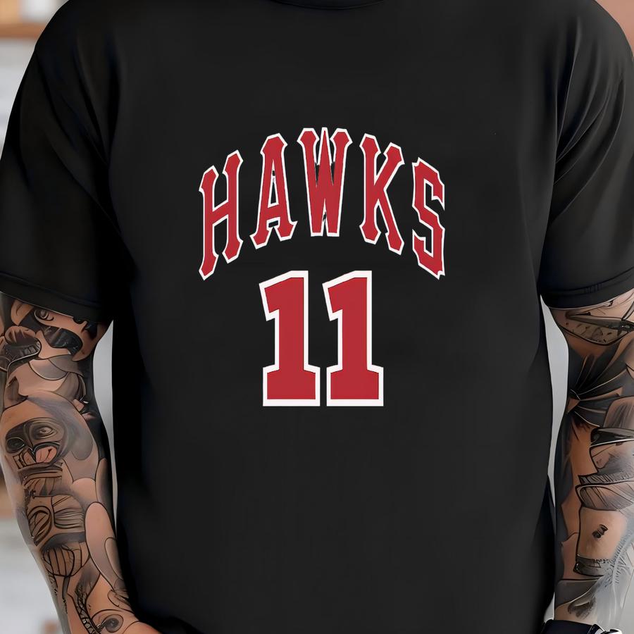 Trae Young Vintage 1968 Atlanta Basketball Jersey - Retro Sports Shirt, Throwback Basketball, Athletic Apparel, Classic Jersey T-shirt