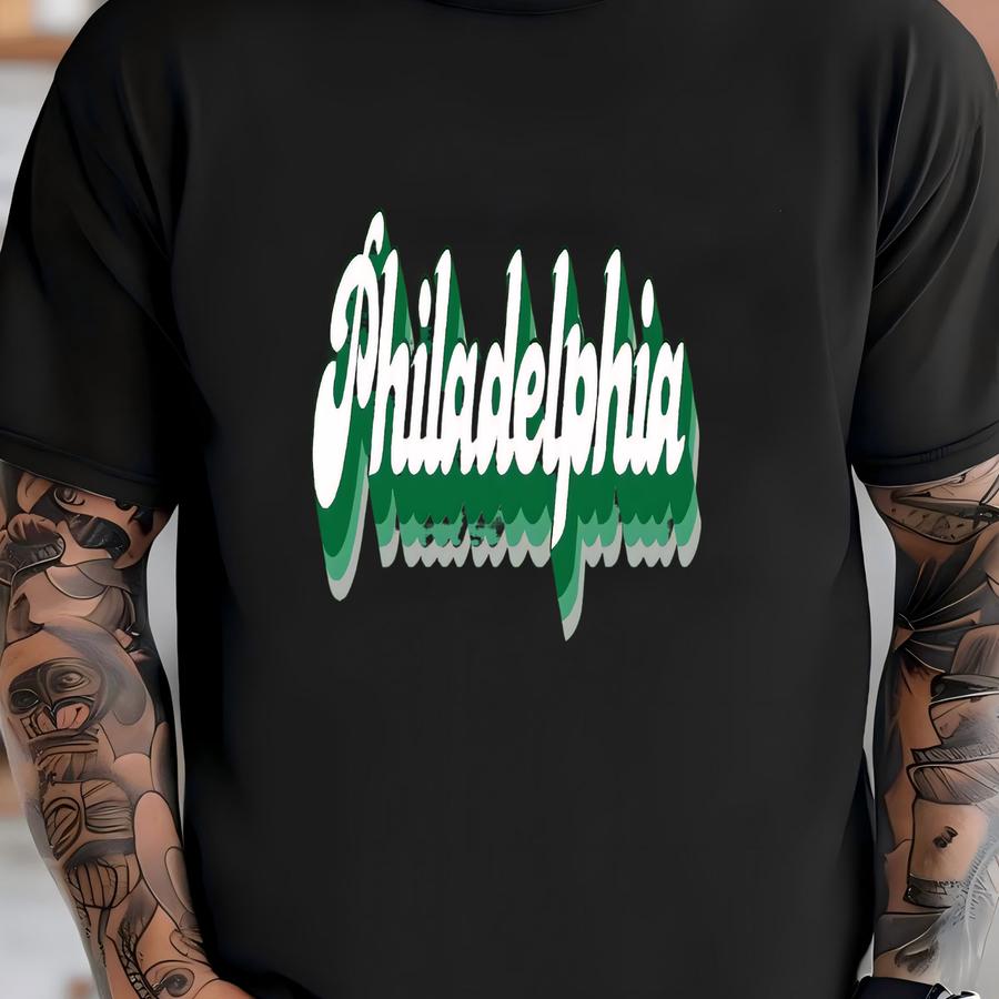 Philadelphia Football Tee - Unisex Vintage Style, Sports Fan Apparel, Game Day Hoodie, Eagles Merchandise T-shirt