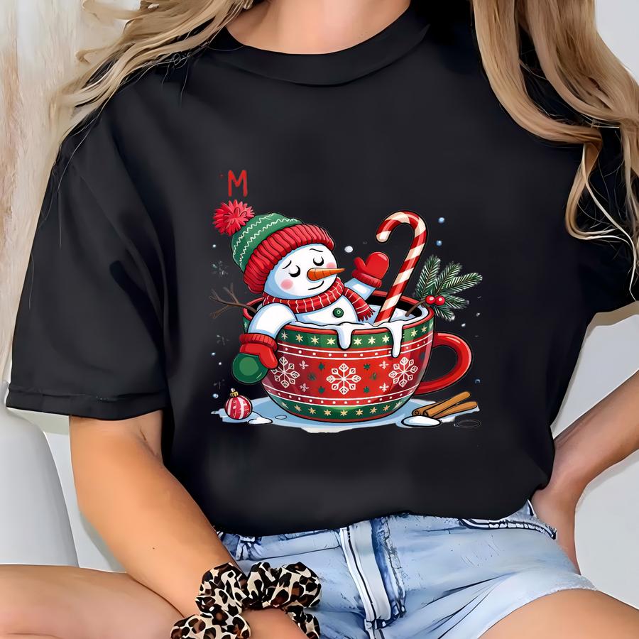 Sarcastic Christmas Shirt : Just Having A Meltdown Snowman Tee T-shirt