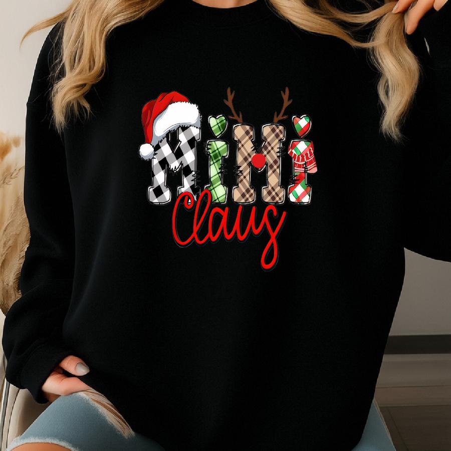 Christmas Mimi Shirt, Mimi Claus Shirt, Christmas Grandma Tee, Xmas Mimi Shirt,mama Shirt, Xmas shirt, Christmas Gift, Merry Christmas Shirt Sweatshirt