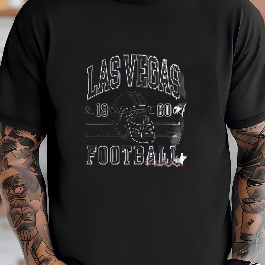 Vintage Las Vegas Football Toddler Shirt, Las Vegas Football Youth Tshirt, Custom Name Number Gift,retro Game Day Kids Tee T-shirt