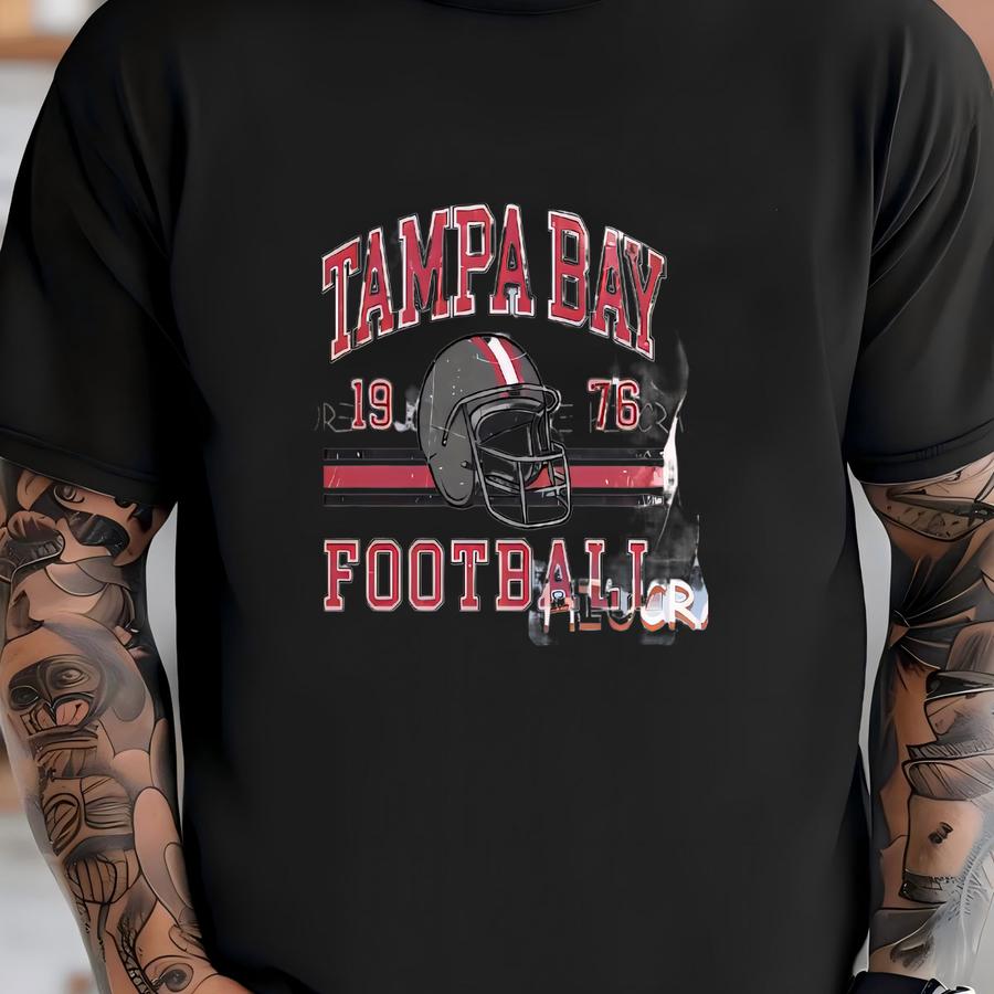 Vintage Tampa Bay Football Toddler Shirt, Tampa Bay Football Youth Tshirt, Custom Name Number Gift,retro Game Day Kids Tee T-shirt
