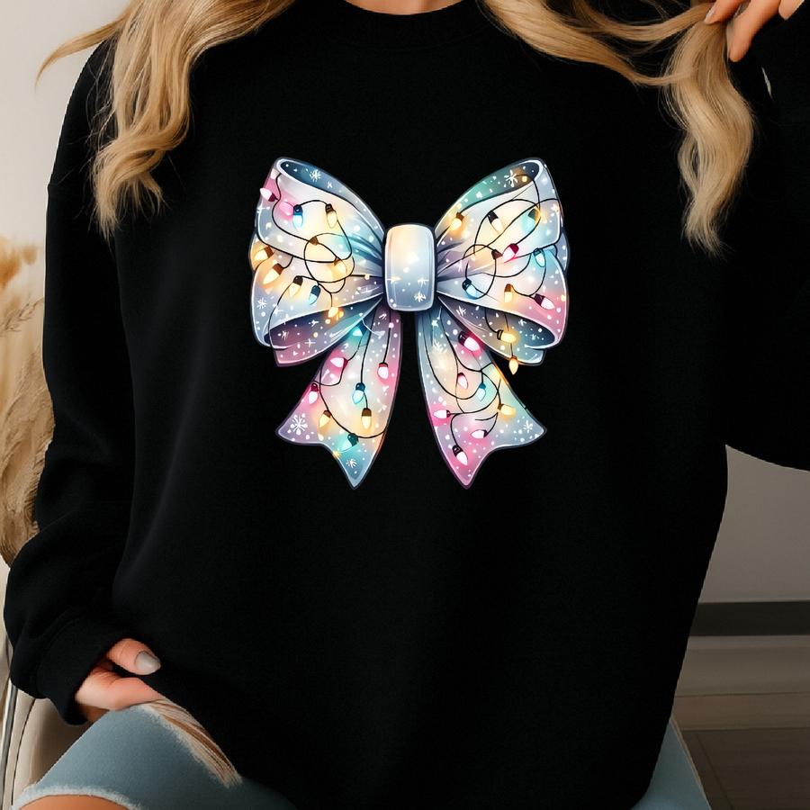 Christmas Lights Shirt, Funny Coquette Christmas Tee, Xmas Coquette T-shirt, Christmas Party Shirt, Merry Christmas Tee,cute Christmas Shirt Sweatshirt