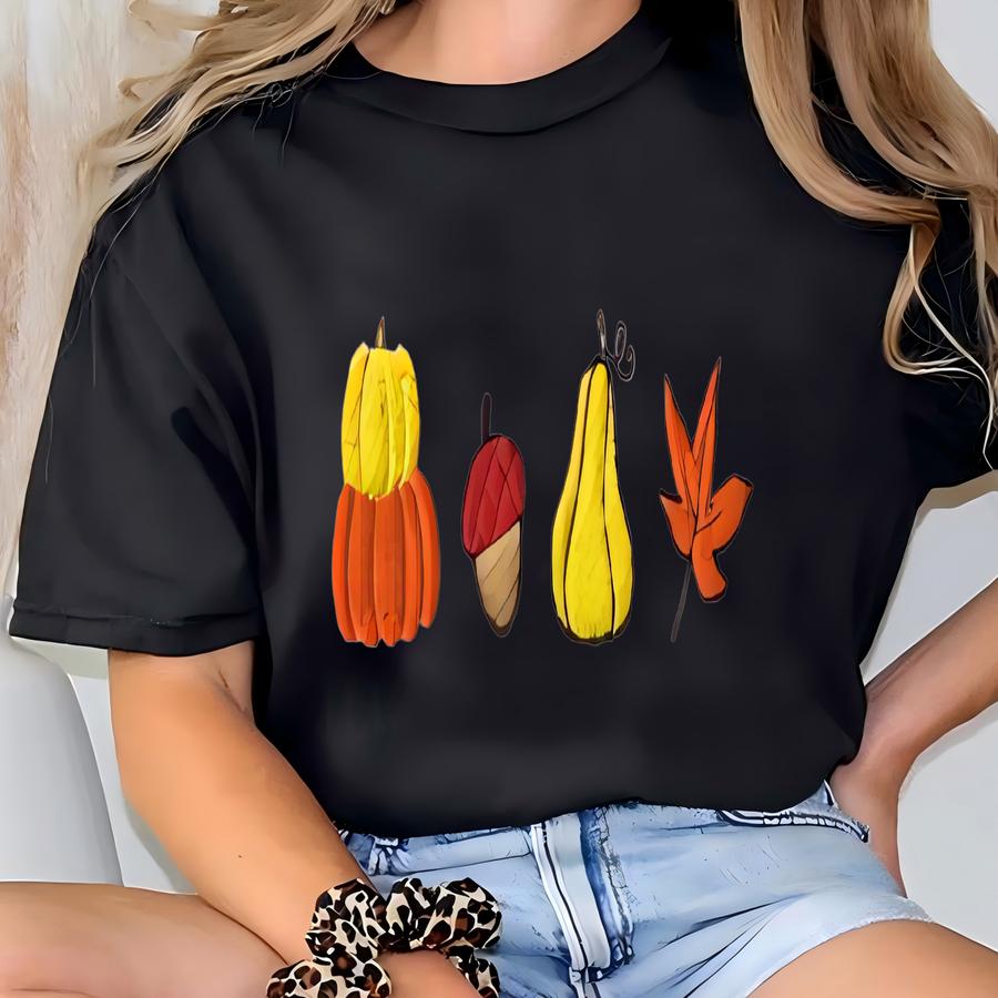 Fall Youth Hoodie, Autumn Kids Tee, Custom Youth Hoodie, Cute Baby Tee, Fall Season Shirt, Pumpkins Shirt T-shirt