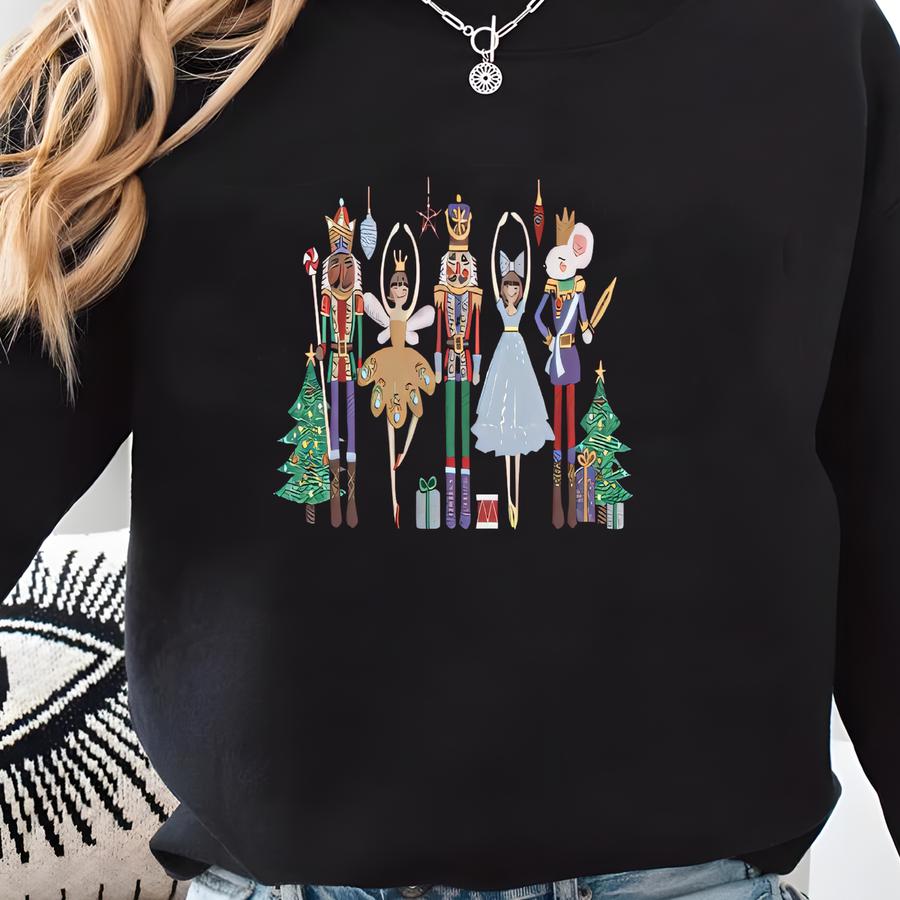 Nutcracker Sweatshirt ,, Christmas Sweatshirt, Christmas Nutcracker Shirt, Christmas Tee, Christmas, Christmas Gift Sweatshirt