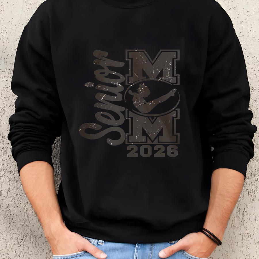 Senior Dive Mom Sweatshirt Custom Diving Team Senior Mom Crewneck Matching Senior Dive Mom Shirt Personalized Dive Gift Class Of 2026 Sweatshirt
