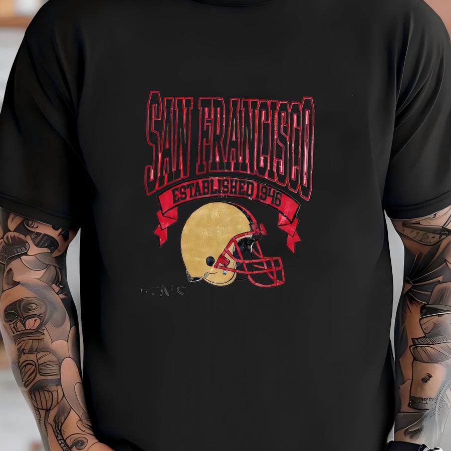 San Francisco Football 90s Style Shirt, San Francisco Super Bowl Champions Sweatshirt, Sunday Football Shirt, San Francisco Shirt T-shirt