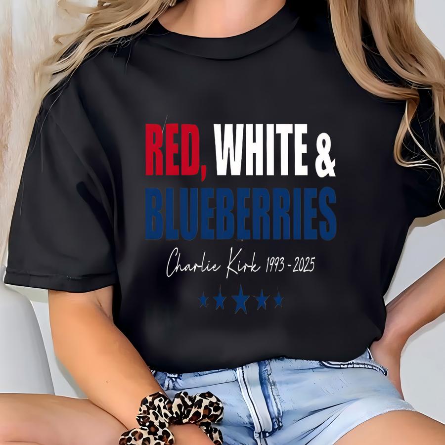 ® Hoodie, Red White Blueberries Shirt, Freedom Shirt, Political Activist, Prayers Shirt, Christian Apparel, Red White Blue T-shirt