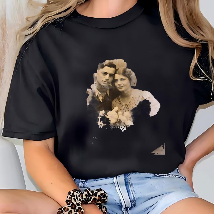 Personalized 50th Wedding Anniversary Ornament, Custom Vintage Wedding Ornament, Anniversary Gift For Mom And Dad, Gift For Grandparents T-shirt